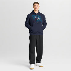 Tennessee Titans Busted Play Club Fleece Pullover Hoodie Navy | Nike for Sale