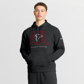 Atlanta Falcons Busted Play Club Fleece Pullover Hoodie Black | Nike for Sale