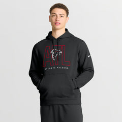 Atlanta Falcons Busted Play Club Fleece Pullover Hoodie Black | Nike for Sale