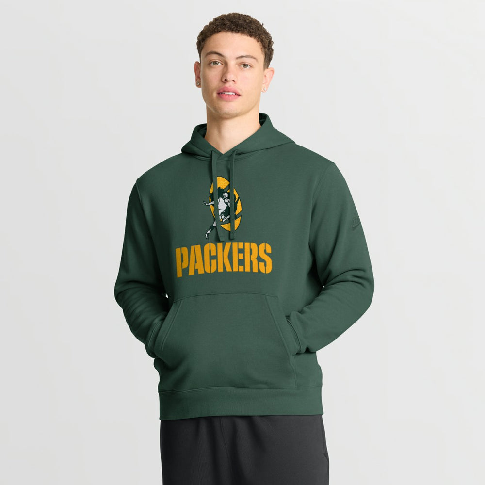 Green Bay Packers Best Season Rewind Club Pullover Hoodie Green | Nike for Sale