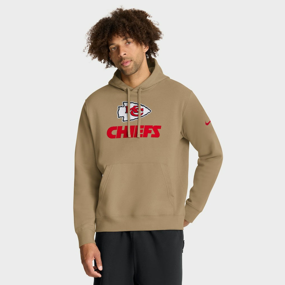 Kansas City Chiefs Best Season Rewind Club Pullover Hoodie Tan | Nike for Sale