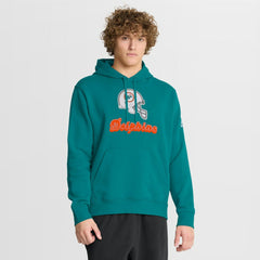 Miami Dolphins Best Season Rewind Club Pullover Hoodie Aqua | Nike for Sale