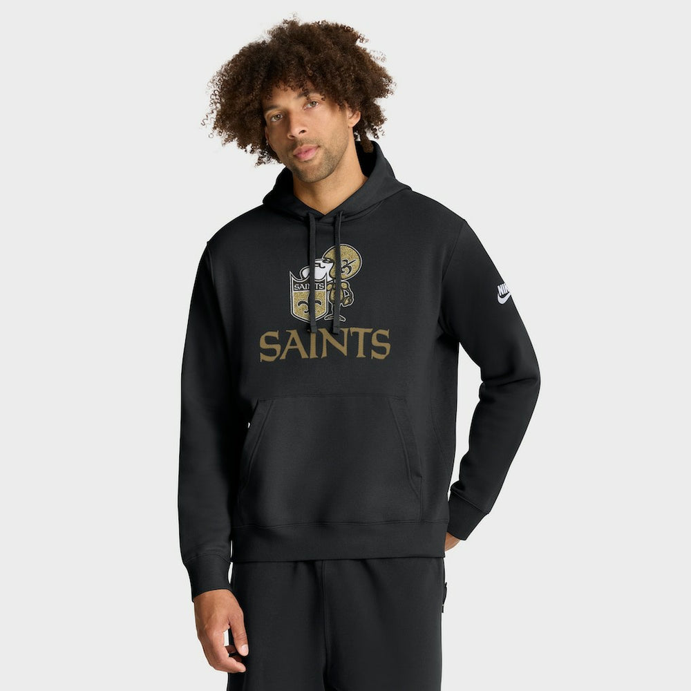 New Orleans Saints Best Season Rewind Club Pullover Hoodie Black | Nike for Sale