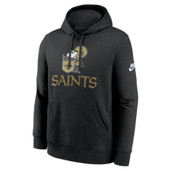 New Orleans Saints Best Season Rewind Club Pullover Hoodie Black | Nike for Sale