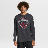 Arizona Cardinals Primetime Legend Icon Performance Long Sleeve T-Shirt Anthracite | Nike for Sale