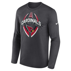 Arizona Cardinals Primetime Legend Icon Performance Long Sleeve T-Shirt Anthracite | Nike for Sale