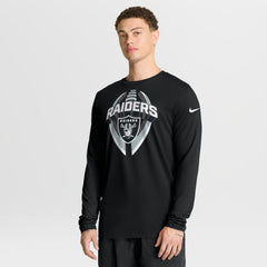 Las Vegas Raiders Primetime Legend Icon Performance Long Sleeve T-Shirt Black | Nike for Sale
