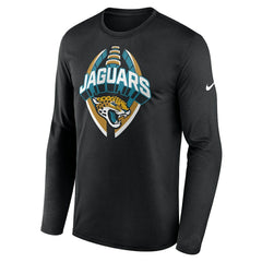 Jacksonville Jaguars Primetime Legend Icon Performance Long Sleeve T-Shirt Black | Nike for Sale