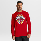 Kansas City Chiefs Primetime Legend Icon Performance Long Sleeve T-Shirt Red | Nike for Sale