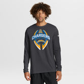 Los Angeles Chargers Primetime Legend Icon Performance Long Sleeve T-Shirt Anthracite | Nike for Sale
