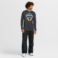 Los Angeles Chargers Primetime Legend Icon Performance Long Sleeve T-Shirt Anthracite | Nike for Sale