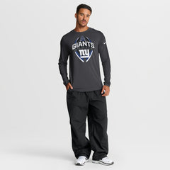 New York Giants Primetime Legend Icon Performance Long Sleeve T-Shirt Anthracite | Nike for Sale