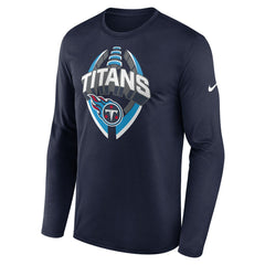 Tennessee Titans Primetime Legend Icon Performance Long Sleeve T-Shirt Navy | Nike for Sale