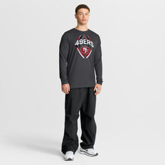 San Francisco 49ers Primetime Legend Icon Performance Long Sleeve T-Shirt Anthracite | Nike for Sale