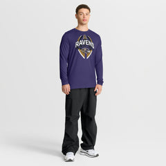 Baltimore Ravens Primetime Legend Icon Performance Long Sleeve T-Shirt Purple | Nike for Sale