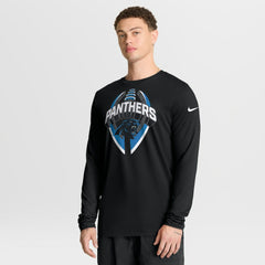 Carolina Panthers Primetime Legend Icon Performance Long Sleeve T-Shirt Black | Nike for Sale
