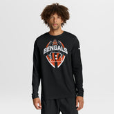 Cincinnati Bengals Primetime Legend Icon Performance Long Sleeve T-Shirt Black | Nike for Sale