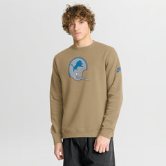 Detroit Lions Swing Pass Rewind Club Pullover Sweatshirt Tan | Nike for Sale