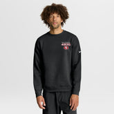 San Francisco 49ers Primetime Club Fleece Pullover Sweatshirt Black | Nike for Sale