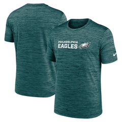 Philadelphia Eagles Big & Tall Primetime Reverse Play Velocity Performance T-Shirt Midnight Green | Nike for Sale