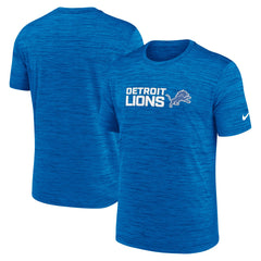 Detroit Lions Big & Tall Primetime Reverse Play Velocity Performance T-Shirt Blue | Nike for Sale