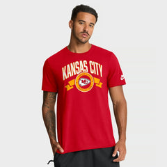 Kansas City Chiefs Rewind Front and Back Hit Essential T-Shirt Red | Nike for Sale