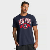 New York Giants Rewind Front and Back Hit Essential T-Shirt Navy | Nike for Sale