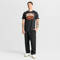 Cincinnati Bengals Rewind Front and Back Hit Essential T-Shirt Black | Nike for Sale