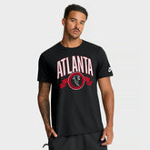 Atlanta Falcons Rewind Front and Back Hit Essential T-Shirt Black | Nike for Sale