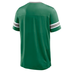 Philadelphia Eagles Hometown Premium Hashmark V-Neck T-Shirt Kelly Green | Fanatics