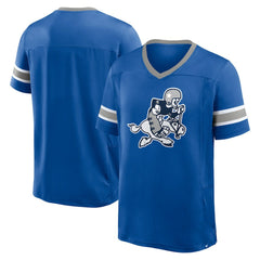 Dallas Cowboys Hometown Premium Hashmark V-Neck T-Shirt Royal | Fanatics