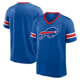 Buffalo Bills Hometown Premium Hashmark V-Neck T-Shirt Royal | Fanatics