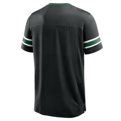 New York Jets Redzone Hashmark V-Neck T-Shirt Black | Fanatics
