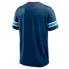 Houston Texans Redzone Hashmark V-Neck T-Shirt Navy | Fanatics