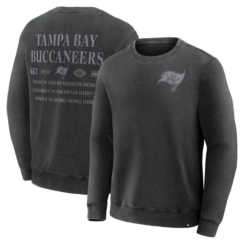 Tampa Bay Buccaneers Deep Route Pullover Sweatshirt Black | Fanatics
