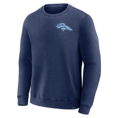 Denver Broncos Deep Route Pullover Sweatshirt Navy | Fanatics
