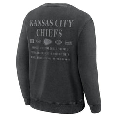 Kansas City Chiefs Deep Route Pullover Sweatshirt Black | Fanatics
