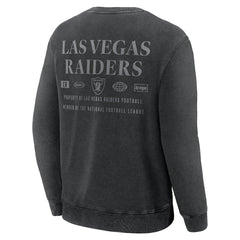 Las Vegas Raiders Deep Route Pullover Sweatshirt Black | Fanatics