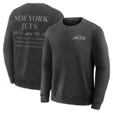 New York Jets Deep Route Pullover Sweatshirt Black | Fanatics