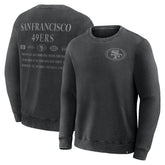 San Francisco 49ers Deep Route Pullover Sweatshirt Black | Fanatics