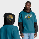 Jacksonville Jaguars Helmet Retro Pullover Hoodie Teal | Fanatics