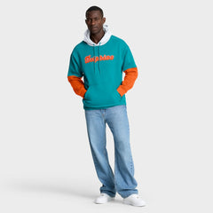 Miami Dolphins Helmet Retro Pullover Hoodie Aqua | Fanatics