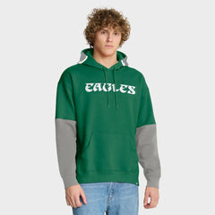 Philadelphia Eagles Helmet Retro Pullover Hoodie Kelly Green | Fanatics