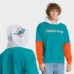 Miami Dolphins Helmet Pullover Hoodie Aqua | Fanatics