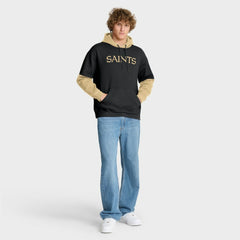 New Orleans Saints Helmet Pullover Hoodie Black | Fanatics