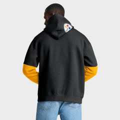 Pittsburgh Steelers Helmet Pullover Hoodie Black | Fanatics