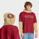 San Francisco 49ers Helmet Pullover Hoodie Scarlet | Fanatics