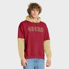 San Francisco 49ers Helmet Pullover Hoodie Scarlet | Fanatics
