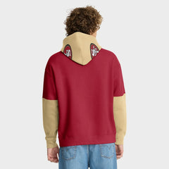 San Francisco 49ers Helmet Pullover Hoodie Scarlet | Fanatics