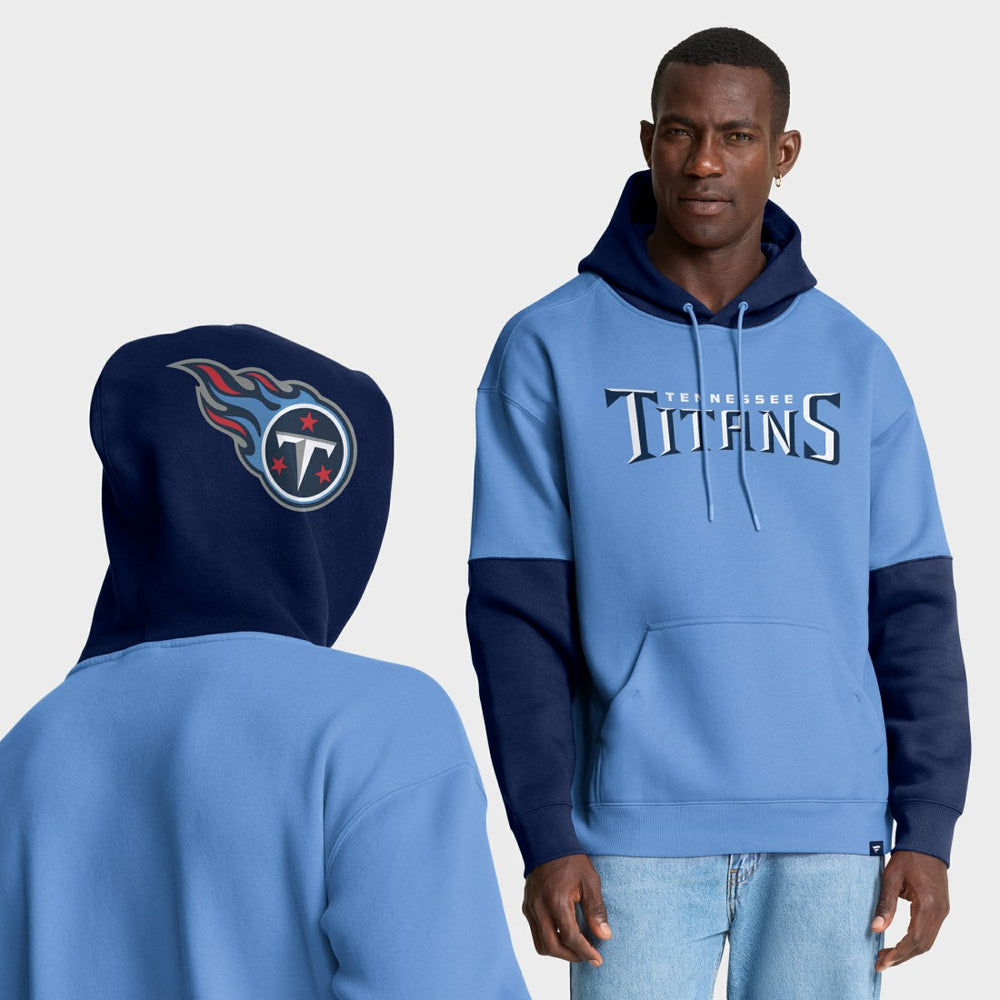 Tennessee Titans Helmet Pullover Hoodie Light Blue | Fanatics